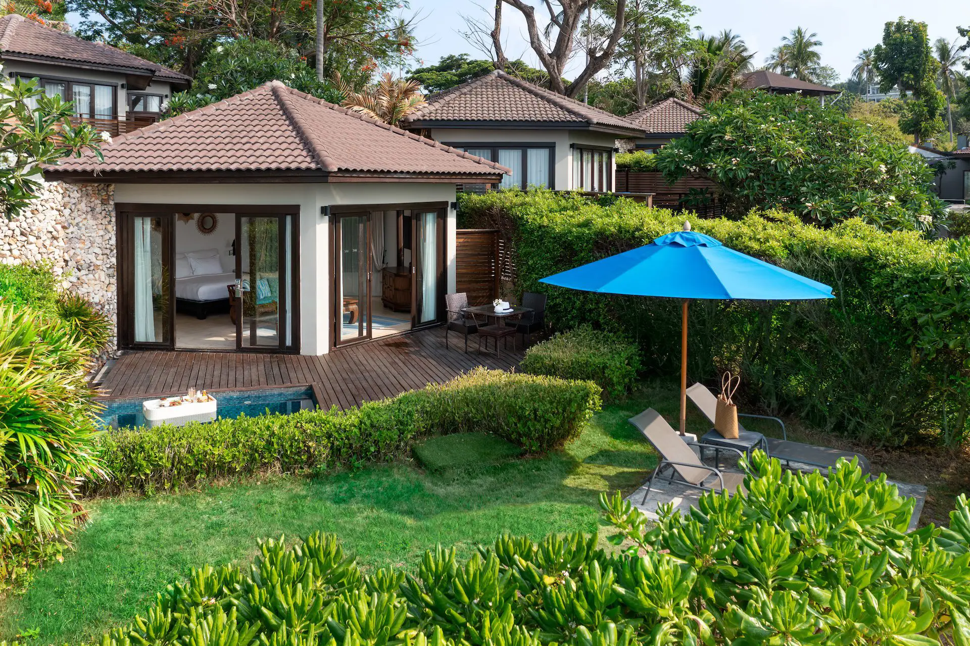 Lush greenery & tranquil settings