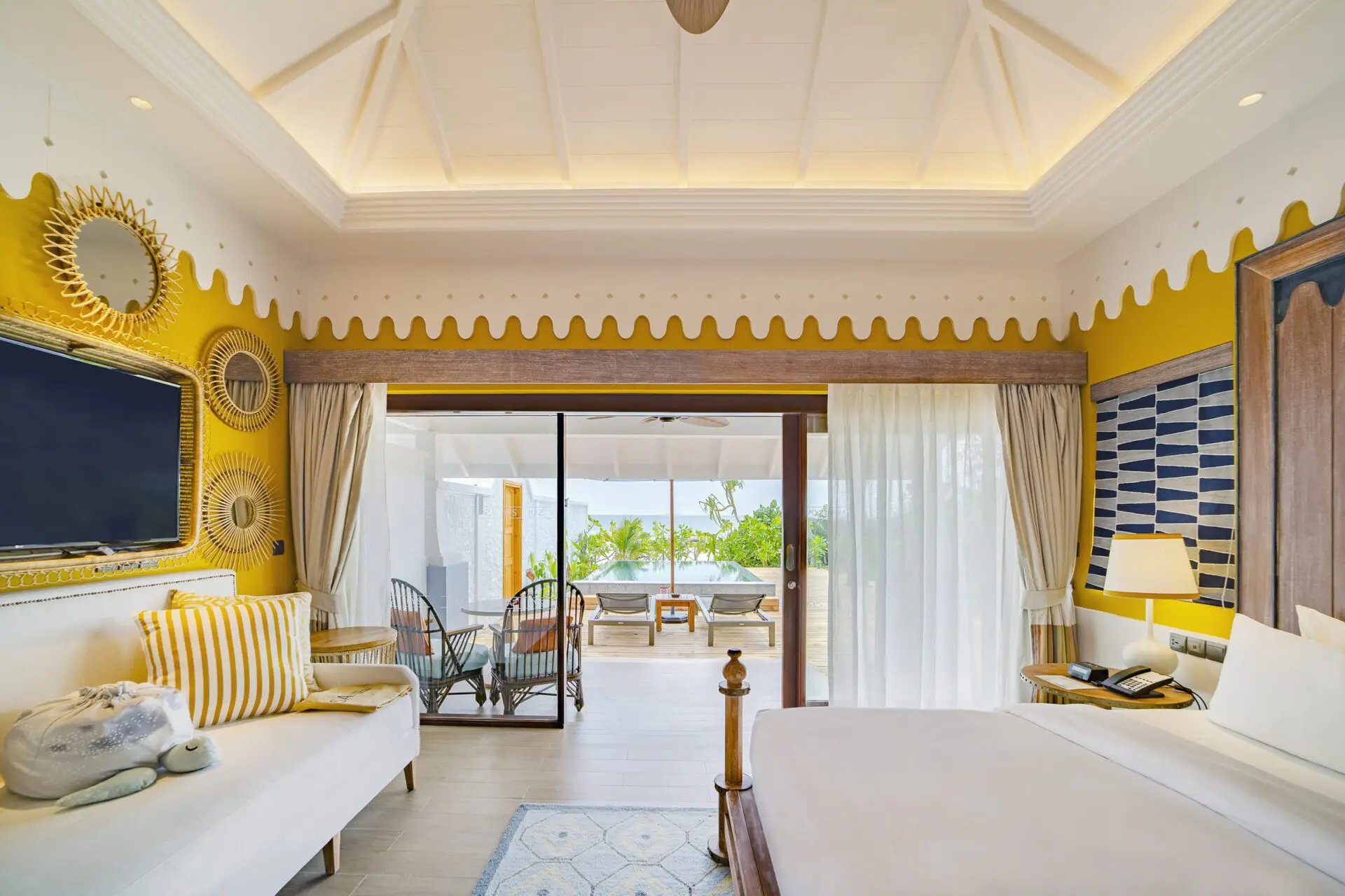 2-Bedroom Family Beach Villa with Pool