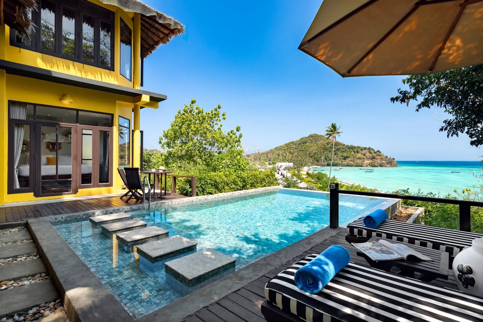 Oceanview Hillside Pool Villa